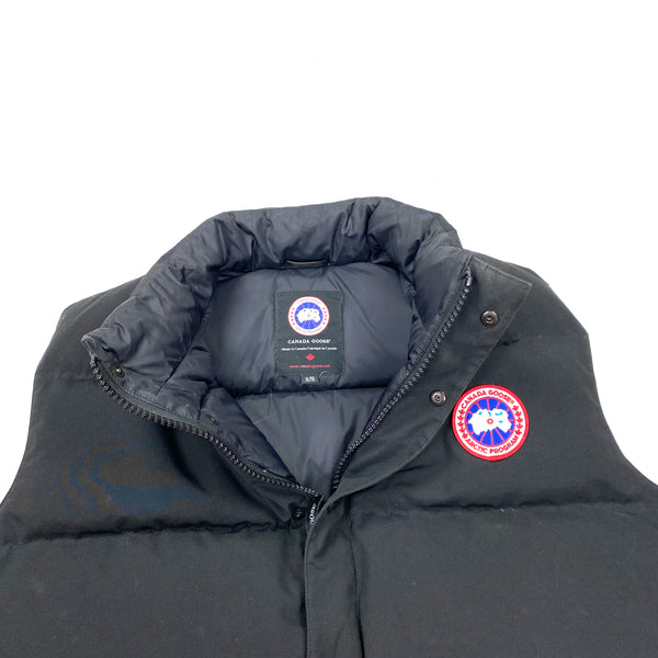 Canada Goose Black Down Filled Gilet