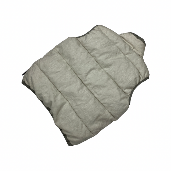 Stone Island Grey Lino Resinato TC Down Gilet