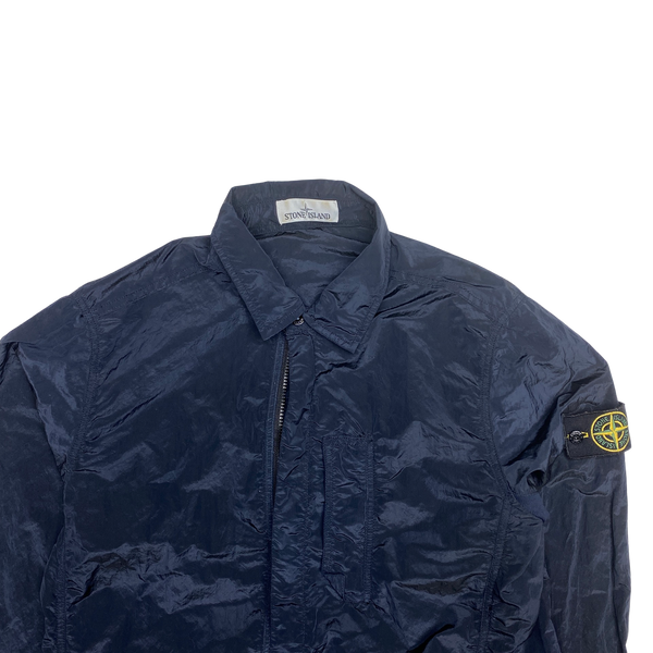 Stone Island 2018 Navy Nylon Metal Overshirt