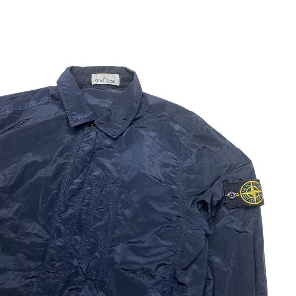 Stone Island 2018 Navy Nylon Metal Overshirt