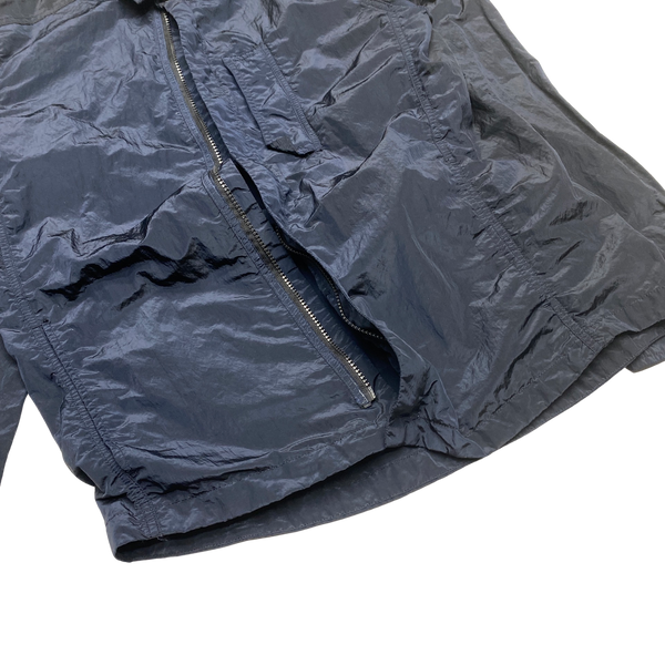 Stone Island 2018 Navy Nylon Metal Overshirt