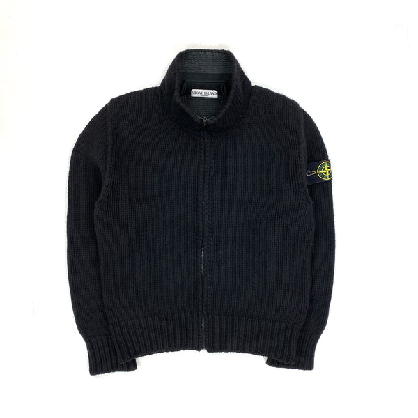 Stone Island 2005 Thick Knitted Jacket