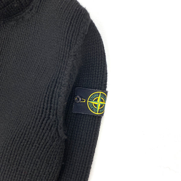 Stone Island 2005 Thick Knitted Jacket