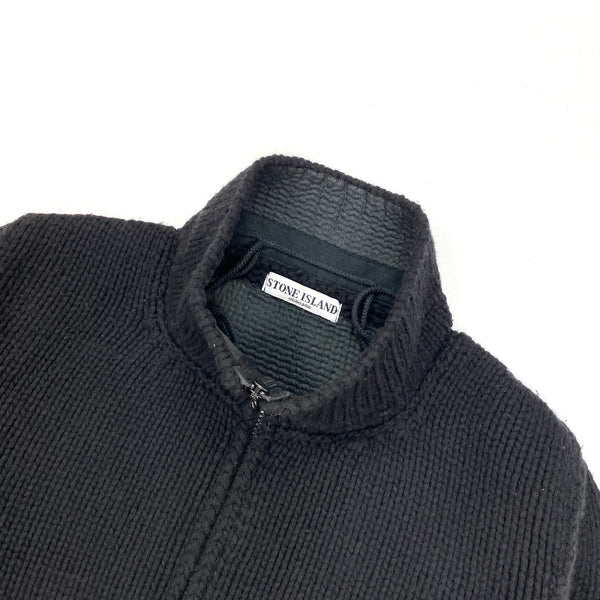 Stone Island 2005 Thick Knitted Jacket