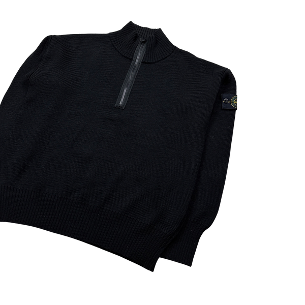 Stone Island Vintage 2003 Thick Knit Pullover - XL
