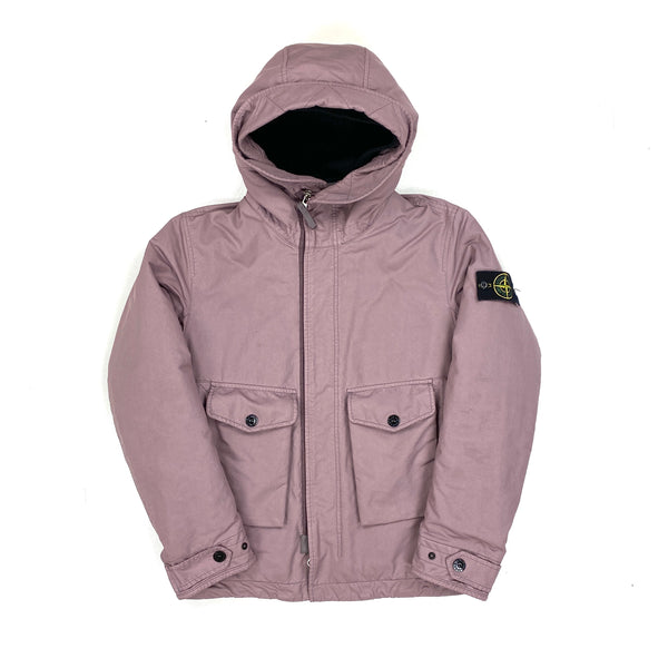 Stone Island Dusty Pink David TC Primaloft Lined Hooded Jacket