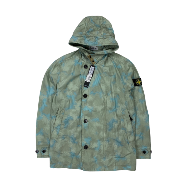 Stone Island Camo Devore Watro TC Parka Jacket
