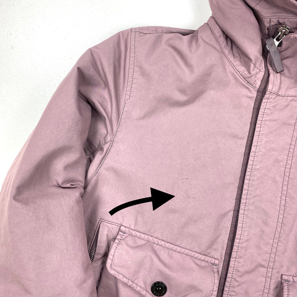 Stone Island Dusty Pink David TC Primaloft Lined Hooded Jacket