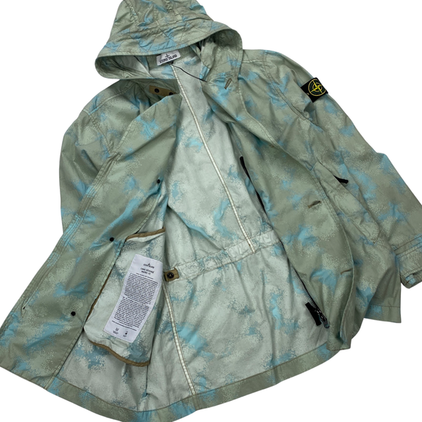 Stone Island Camo Devore Watro TC Parka Jacket
