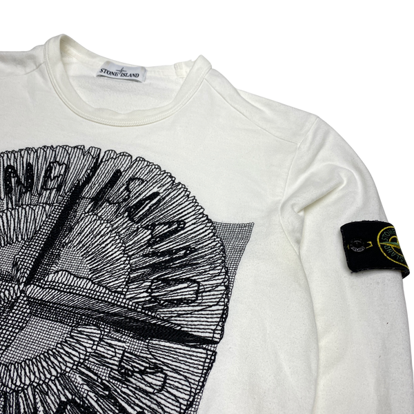 Stone Island 2016 Embroidered Crewneck Sweatshirt