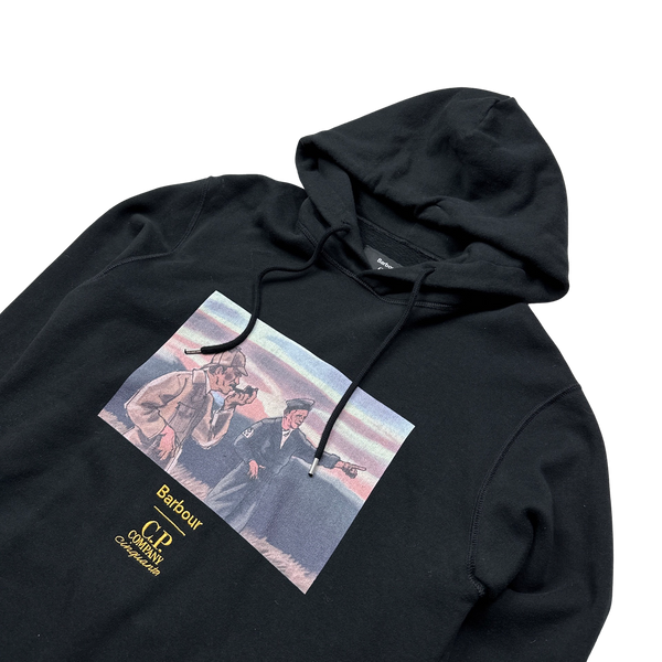 CP Company x Barbour 50th Anniversary Hoodie - Large