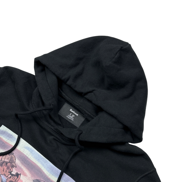 CP Company x Barbour 50th Anniversary Hoodie - Large