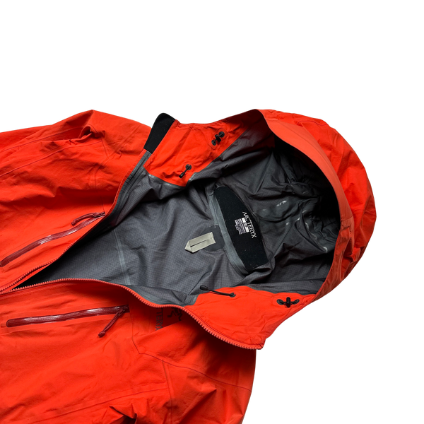 Arcteryx Red Gore Tex Pro Shell Jacket - Small