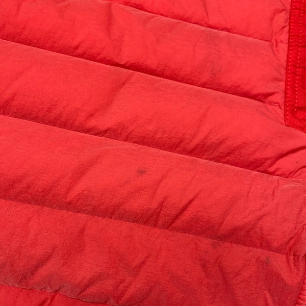 Stone Island Red Loom Woven Down Puffer Jacket
