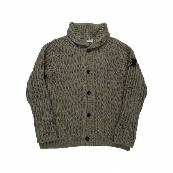 Stone Island Vintage 1998 Heavy Knitted Cotton Jumper
