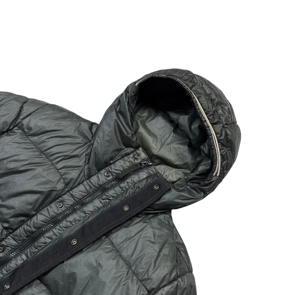 Stone Island 2013 Grey Garment Dyed Puffer Jacket - Small