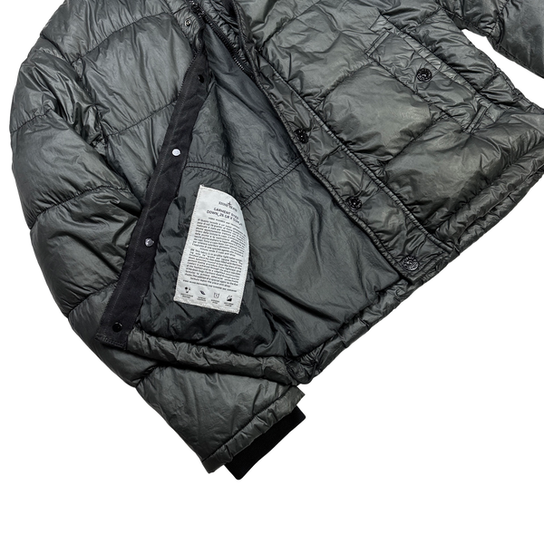 Stone Island 2013 Grey Garment Dyed Puffer Jacket - Small