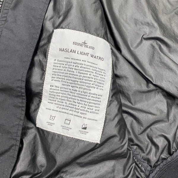 Stone Island Black Naslan Light Watro Jacket