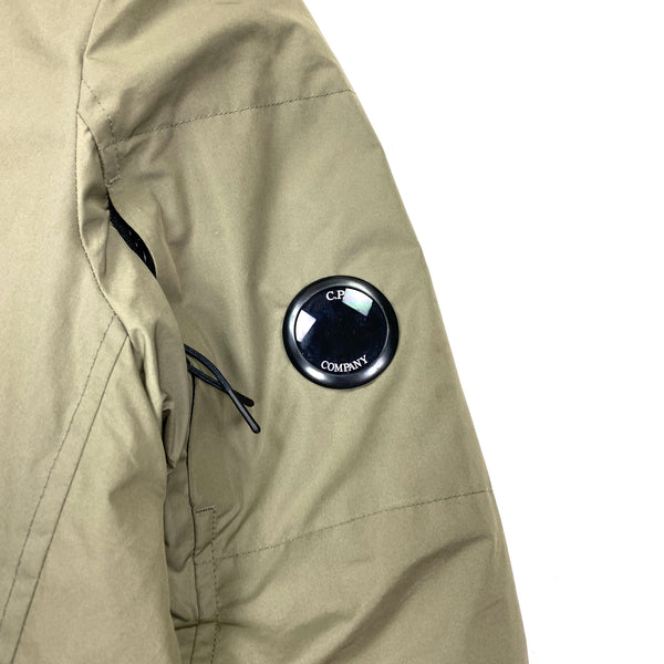CP Company Olive Green Micro M Down Filled Jacket