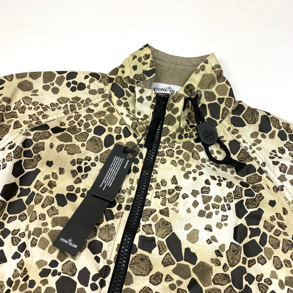 Stone Island Desert Alligator Camo Light Cotton / Nylon Jacket