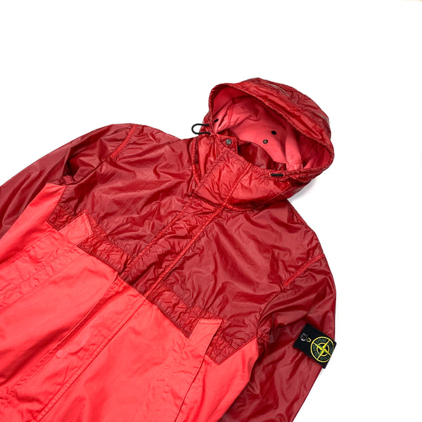 Stone Island Red Glass Bativia Jacket