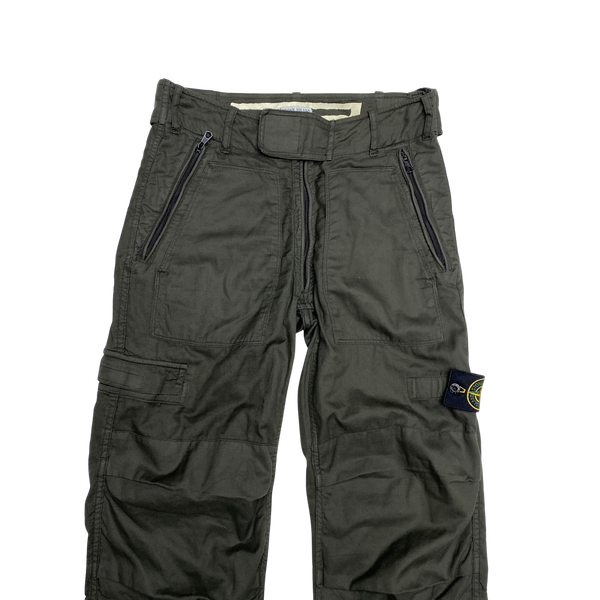 Stone Island Vintage 2005 Parachute Cargo Trousers