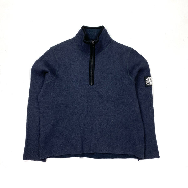 Stone Island Vintage 2003 Quarter Zip Pullover Jumper