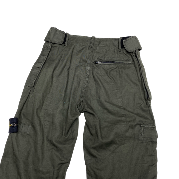 Stone Island Vintage 2005 Parachute Cargo Trousers