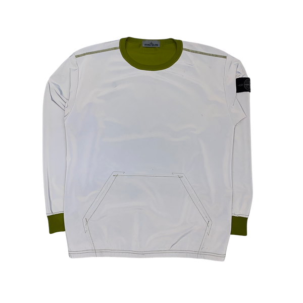 Stone Island 2019 Plated Reflective Crewneck Pullover