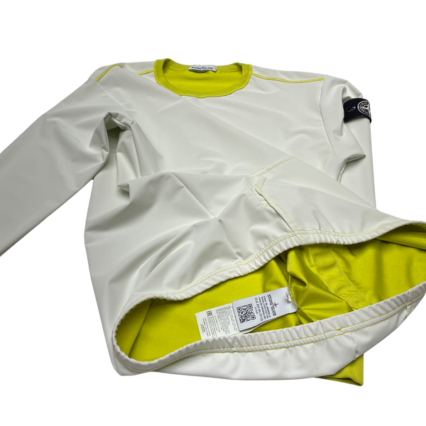 Stone Island 2019 Plated Reflective Crewneck Pullover