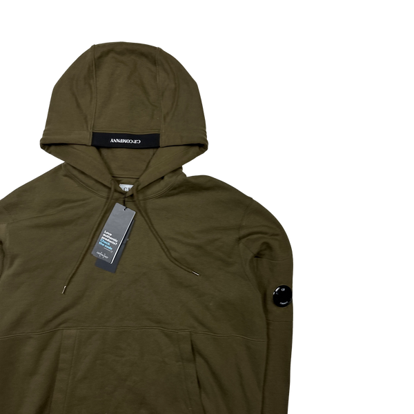 CP Company Ivy Green Cotton Lens Viewer Hoodie - XXL