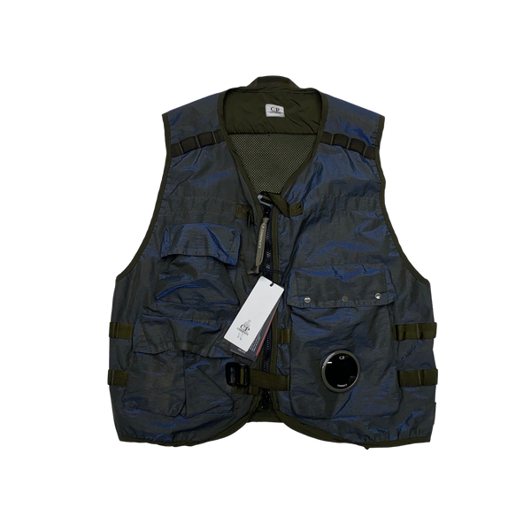 CP Company Blue PRISM Utility Vest