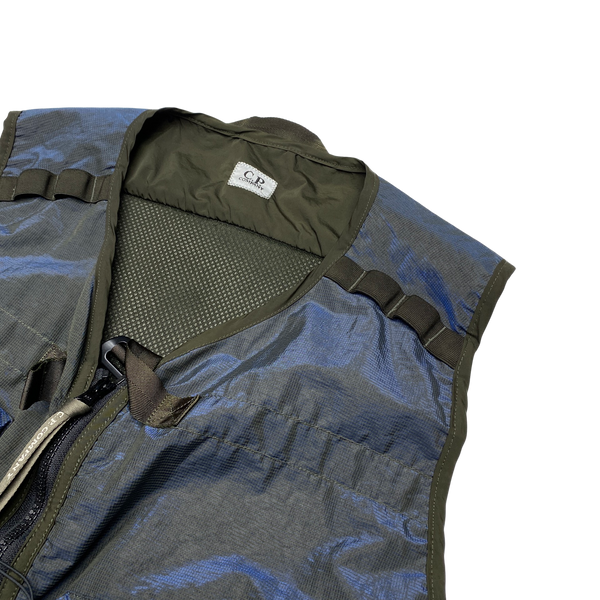 CP Company Blue PRISM Utility Vest