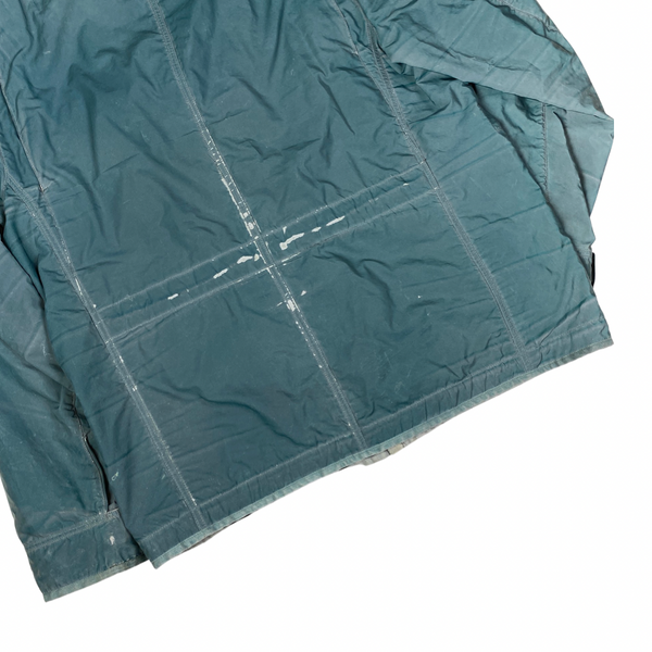 Stone Island Blue Liquid Reflective Field Jacket