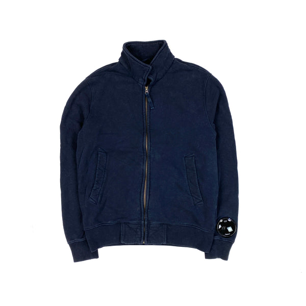 CP Company Navy Cotton Watchviewer Jumper