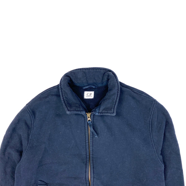 CP Company Navy Cotton Watchviewer Jumper