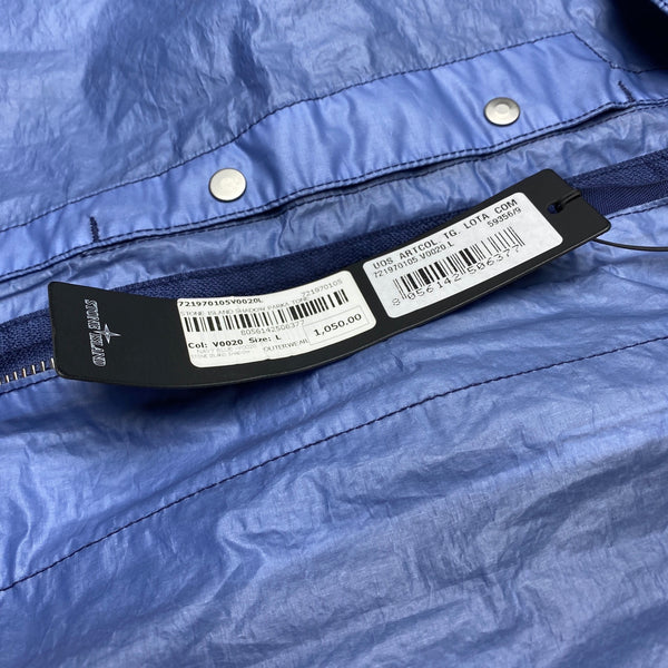 Stone Island Blue Opak Long Parka Shadow Project Jacket