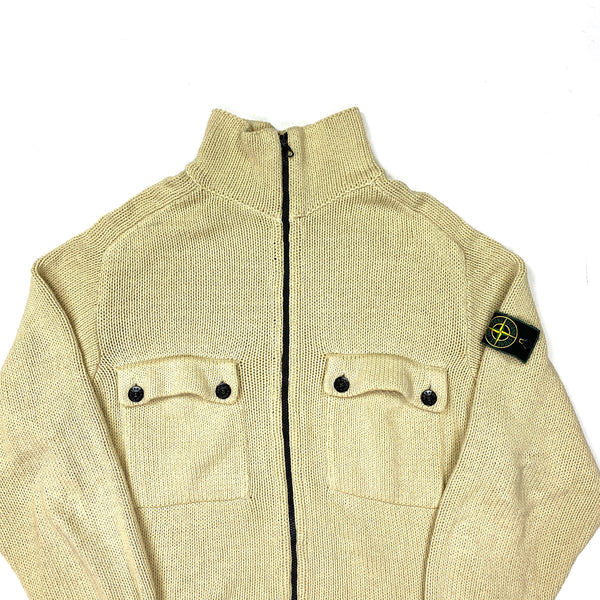 Stone Island 1997 Vintage Heavy Chenille Knit Jumper