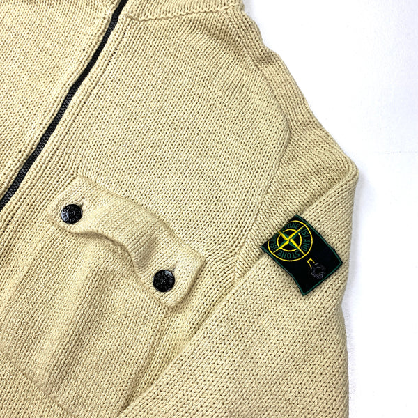 Stone Island 1997 Vintage Heavy Chenille Knit Jumper