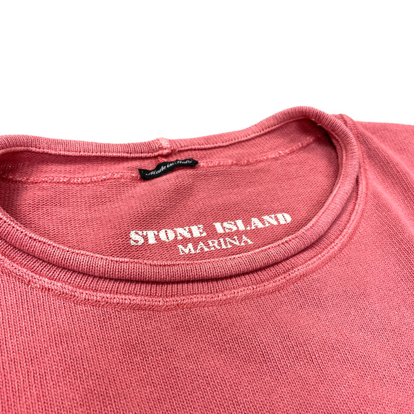 Stone Island Vintage Marina Pink Mock Neck Jumper