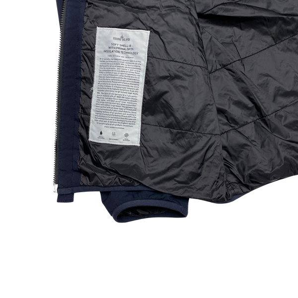 Stone Island 2018 Navy Primaloft Soft Shell Jacket