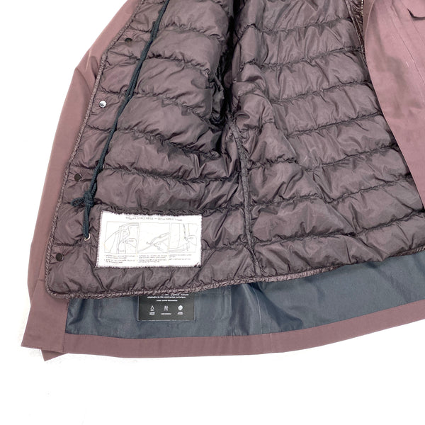 Stone Island Plum Down Tank Shield Jacket