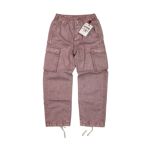 True Religion x Supreme Pink Cargo Trousers