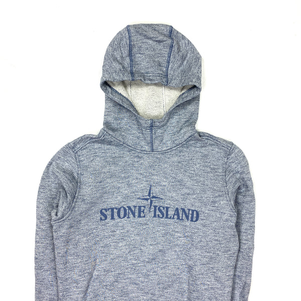 Stone Island Marl Grey Pullover Hoodie