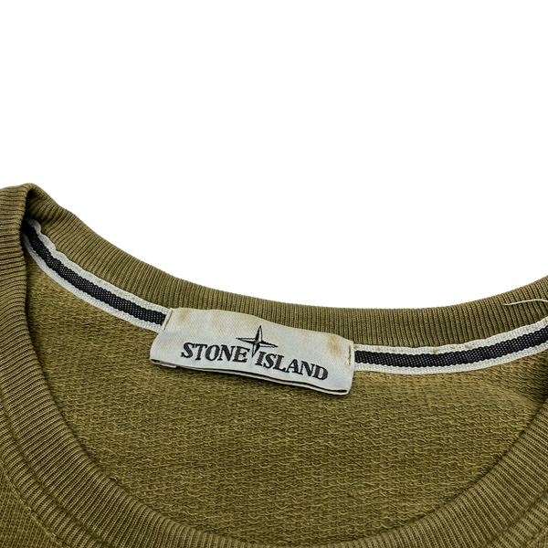 Stone Island 2017 Khaki Cotton Crewneck