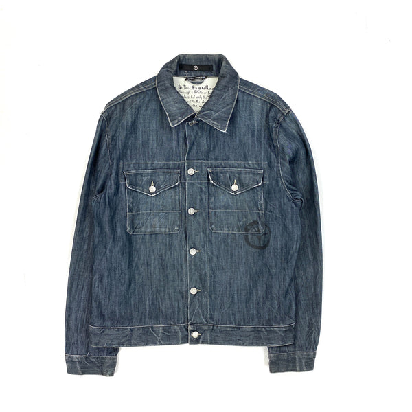Stone Island 2004 Grey Denim Jacket
