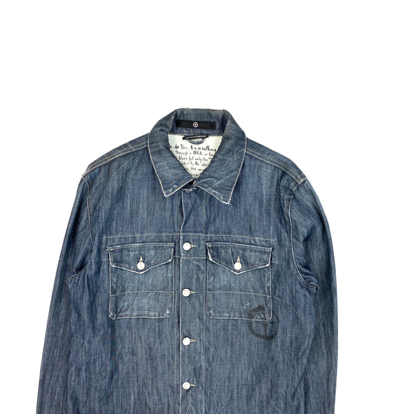 Stone Island 2004 Grey Denim Jacket