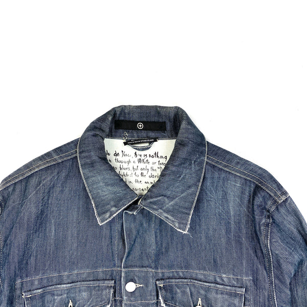 Stone Island 2004 Grey Denim Jacket