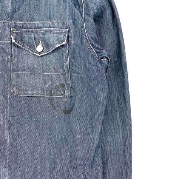 Stone Island 2004 Grey Denim Jacket