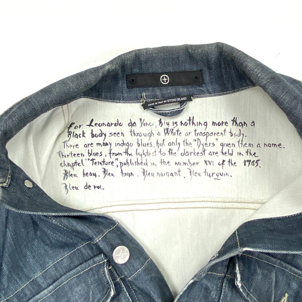 Stone Island 2004 Grey Denim Jacket
